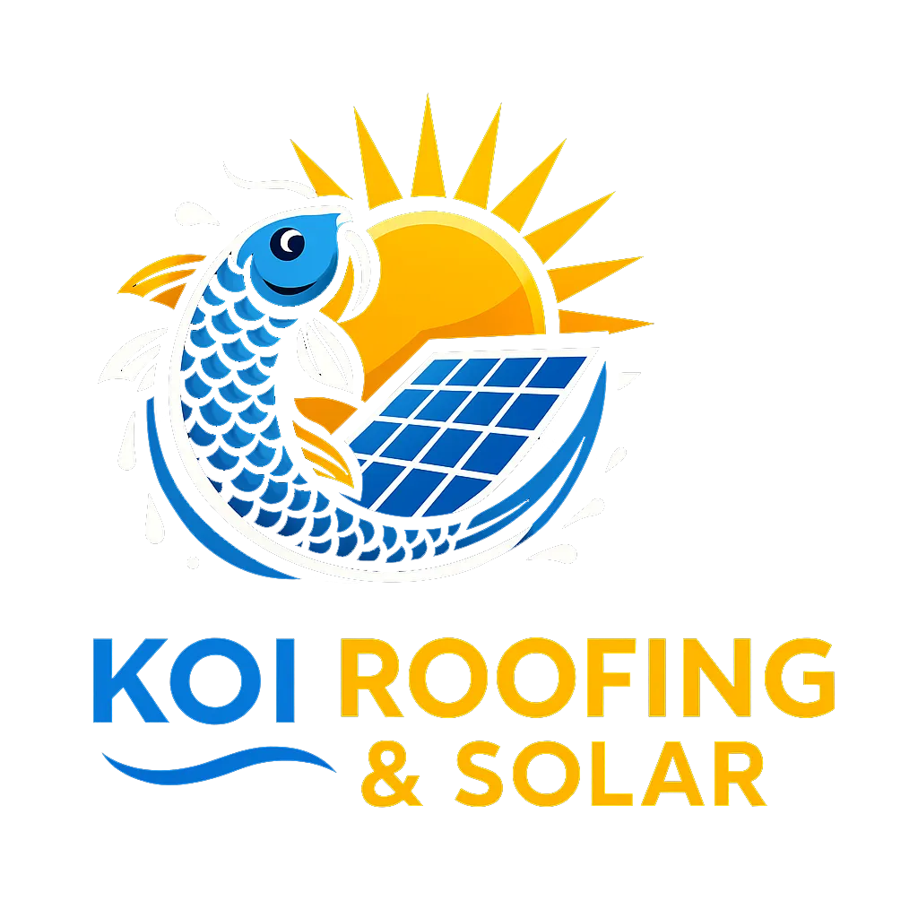 Koi Roofing and Solar logo